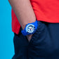 Tikkers Blue Silicone Time Teacher Watch