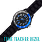 Tikkers Black Silicone Time Teacher Watch