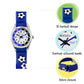 Tikkers Blue Canvas Football Time Teacher Watch