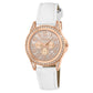 Tikkers White PU Strap Stone Set & Glitter Dial Watch