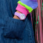 Tikkers Purple Silicone Unicorn Dial Time Teacher Watch