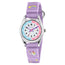 Tikkers Purple Canvas Strap Unicorn Watch