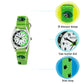 Tikkers Green Canvas Dinosaur Time Teacher Watch