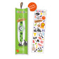 Tikkers Green Canvas Dinosaur Time Teacher Watch