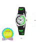 Tikkers Black Canvas Camo Time Teacher Watch