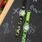 Tikkers Green Canvas Dinosaur Time Teacher Watch