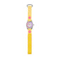 Tikkers Yellow Canvas Flower Time Teacher Watch