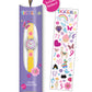 Tikkers Yellow Canvas Flower Time Teacher Watch