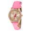 Tikkers Pink PU Strap Flamingo & Star Charm Watch