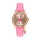 Tikkers Pink PU Strap Flamingo & Star Charm Watch