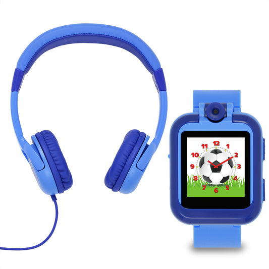 Tikkers Blue Interactive Watch and Headphone Set