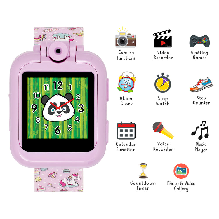 Tikkers Pink Unicorn Interactive Watch and Headphone Set