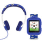 Tikkers Blue Football Interactive Watch and Headphone Set