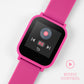 Tikkers Series 10 Pink Silicone Strap Smart Watch