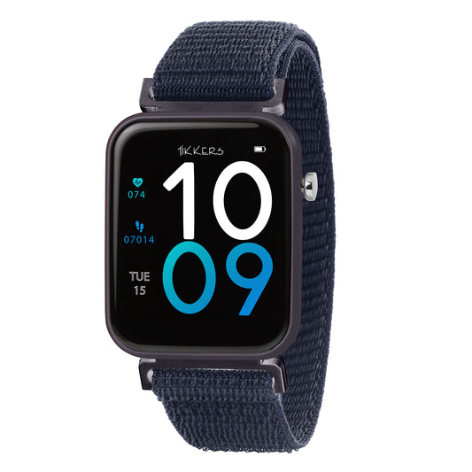 Tikkers Series 13 Navy Riptape Strap Smart watch