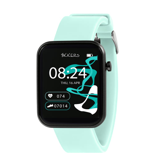 Tikkers Series 13 Blue Silicone Strap Smart Watch