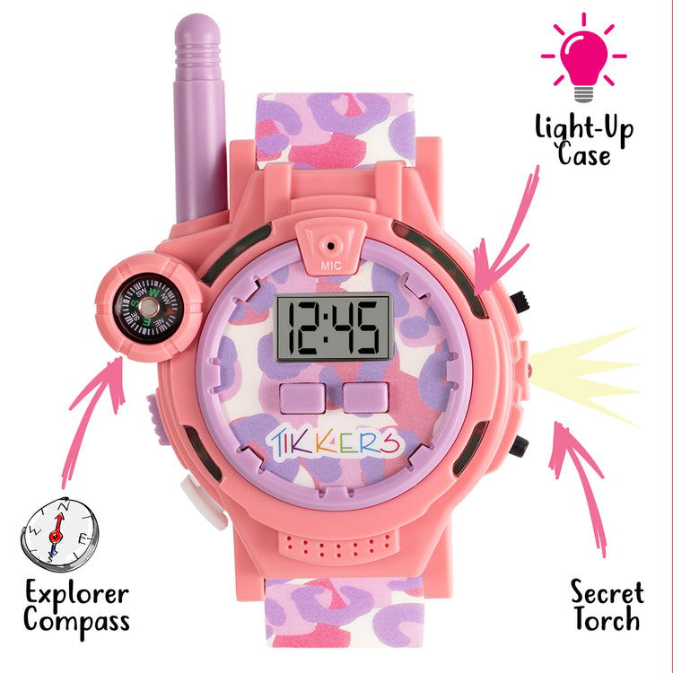 Tikkers Unisex Walkie Talkie Watch Set