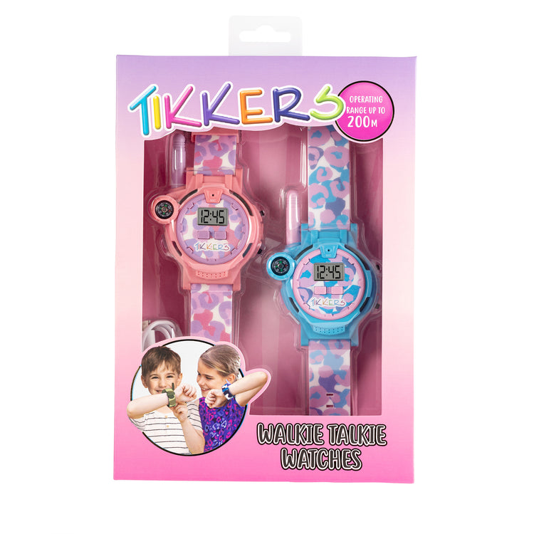 Tikkers Unisex Walkie Talkie Watch Set