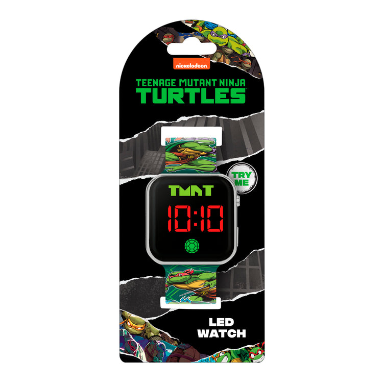 Teenage Mutant Ninja Turtles Printed Strap LED Watch