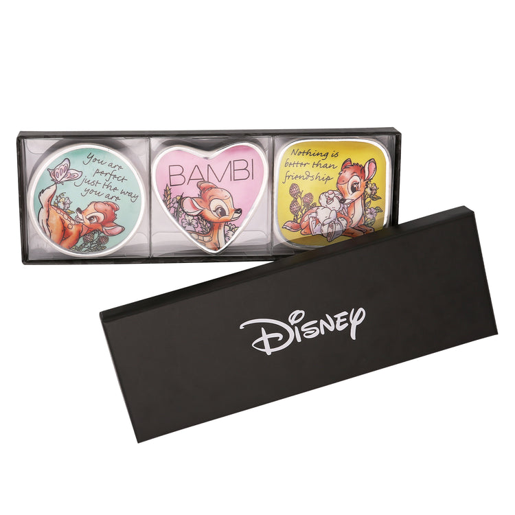 Disney Bambi 3 Piece Trinket Tray Gift Set