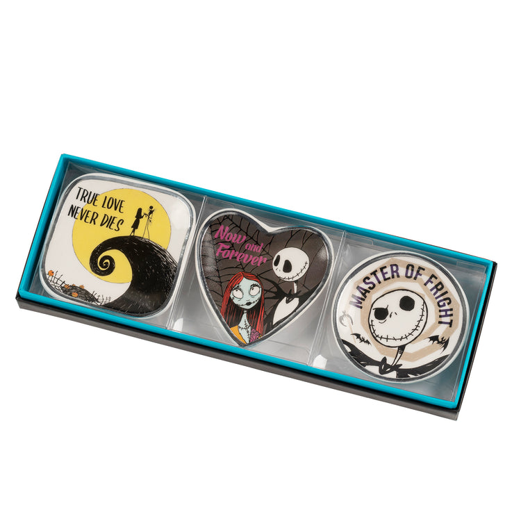 The Nightmare Before Christmas 3 Piece Trinket Tray Gift Set