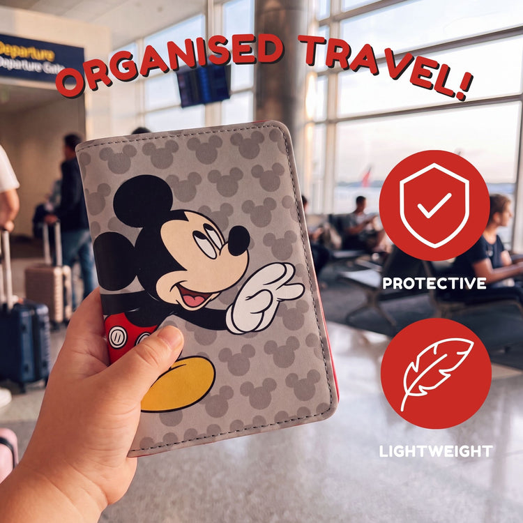 MICKEY & MINNIE PASSPORT HOLDER