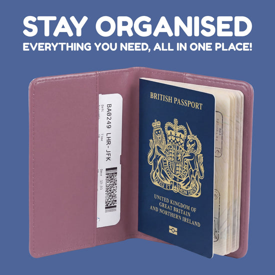 Lilo & Stitch PU leather passport holder