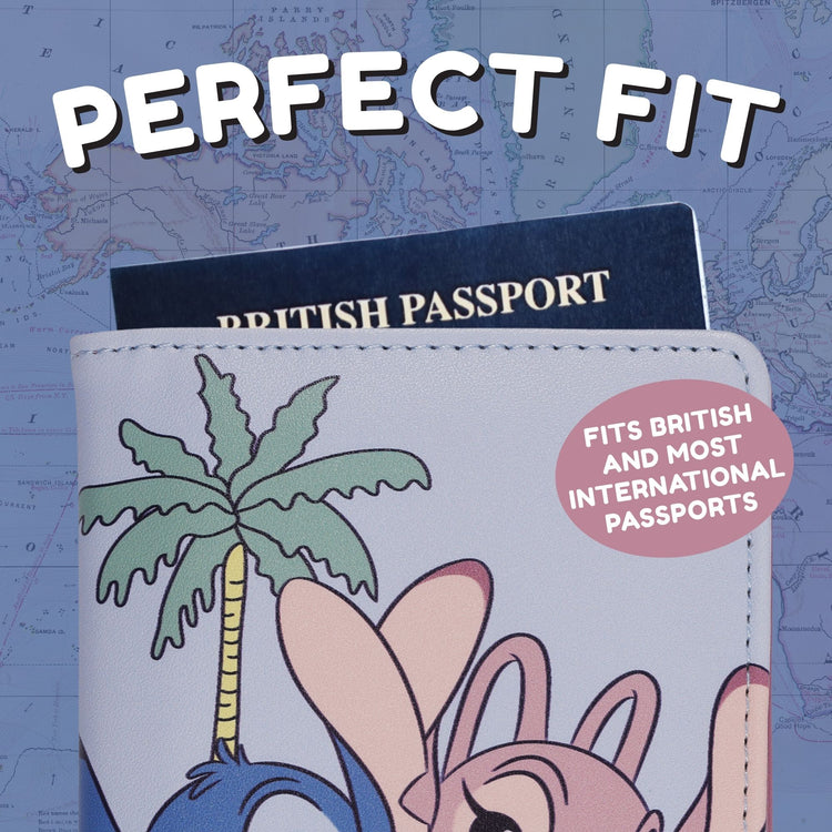 Lilo & Stitch PU leather passport holder