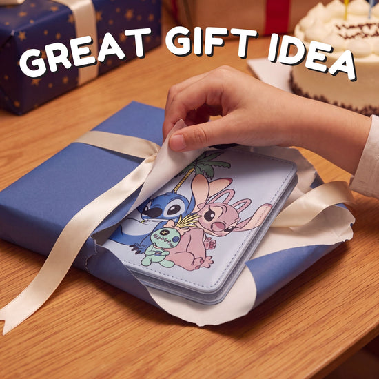 Lilo & Stitch PU leather passport holder