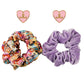 Disney Princess Scrunchie and Earring Set