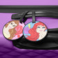 Disney Princess 2 Piece Luggage Tag Set