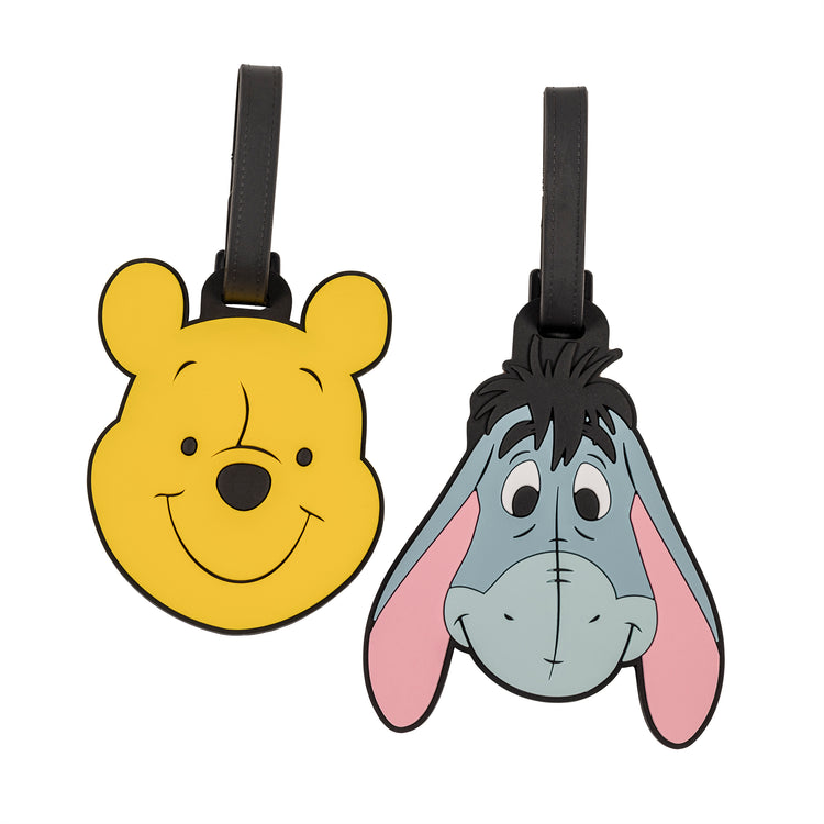 Winnie The Pooh 2 Piece Luggage Tag Set