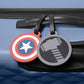 Thor & Captain America 2 Piece Luggage Tag Set