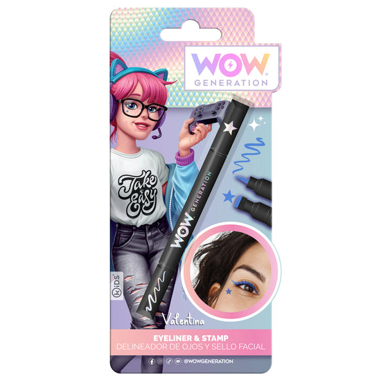 WOW Generation Eyeliner With Face Stamper
