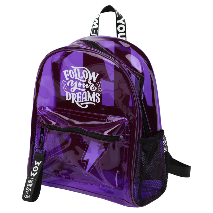 WOW Generation Transparent Backpack