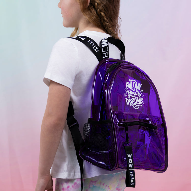 WOW Generation Transparent Backpack