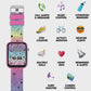 Squishmallows Rainbow Printed Strap Smart Watch