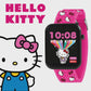 HELLO KITTY & FRIENDS PRINTED STRAP SMART WATCH